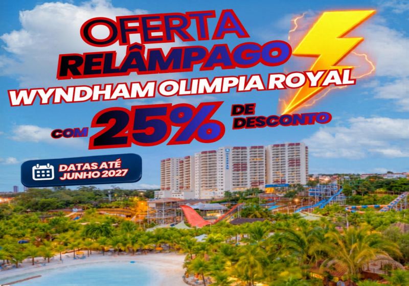Oferta Relâmpago com 25% de desconto