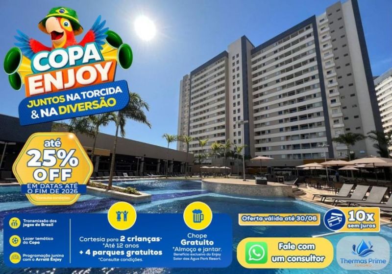 ⚽️ JUNTOS NA TORCIDA E NA DIVERSÃO COM ATÉ 25% OFF NO ENJOY!